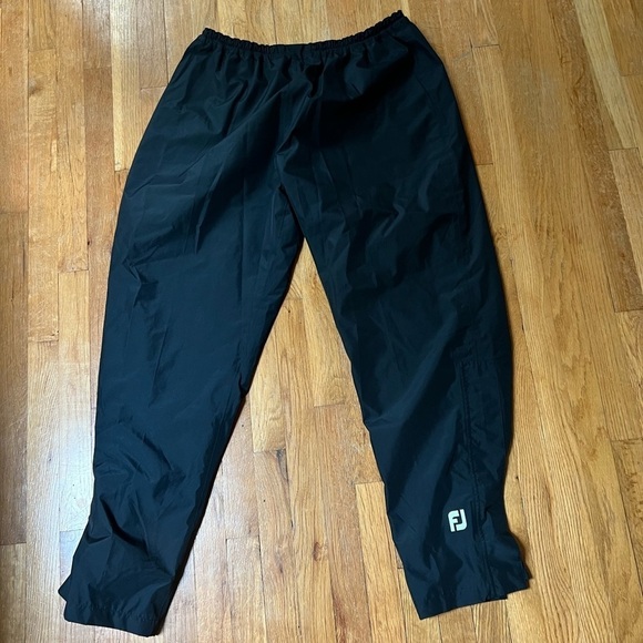 FJ Dryjoys Men’s Black Golf Pants XL - Picture 2 of 5